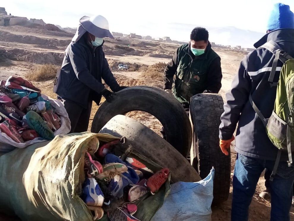 Material contaminante usado como combustible en hornos para fabricar ladrillos
