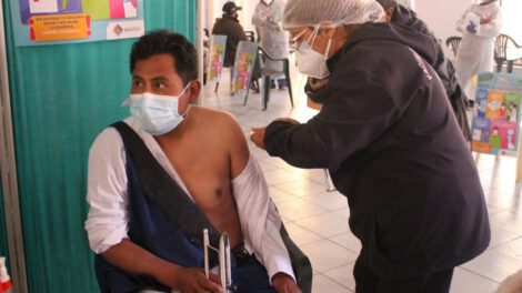 Campaña de vacunación Oruro