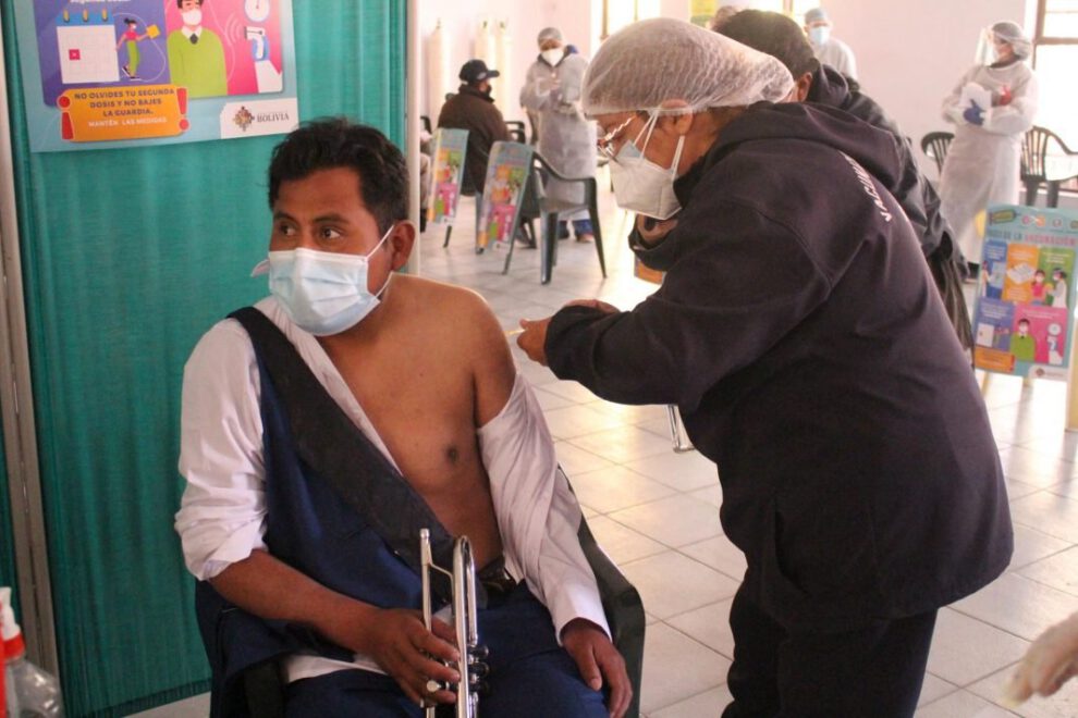 Campaña de vacunación Oruro