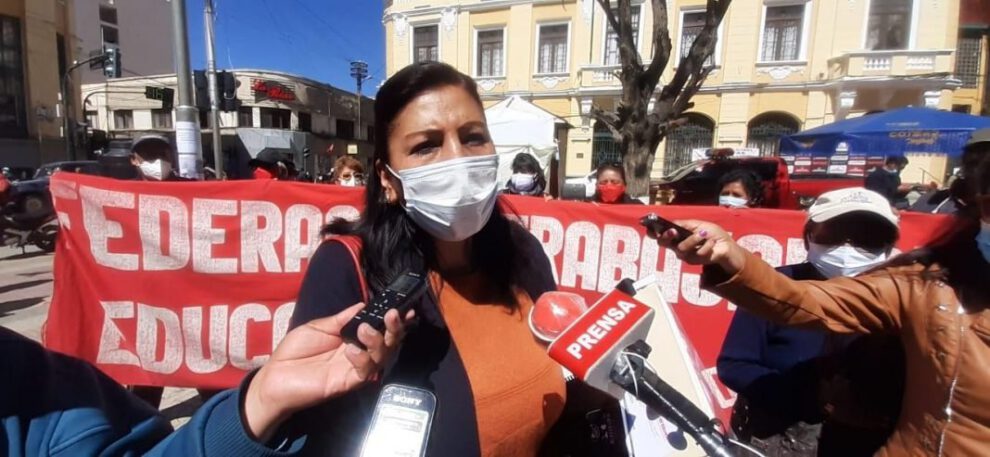 Elecciones del magisterio urbano con Gardenia Cortez