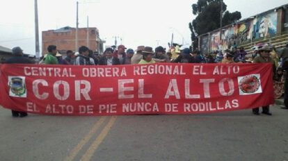 Incremento del pasaje en transporte público en El Alto