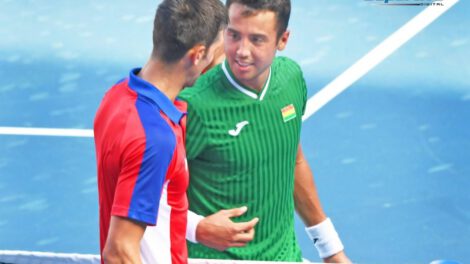 Hugo Dellien vs Novac Djokovic en los Juegos Olímpicos