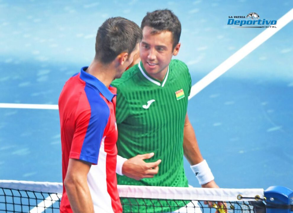 Hugo Dellien vs Novac Djokovic en los Juegos Olímpicos