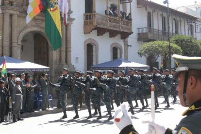 Presencia del Presidente en Sucre durante las fiestas patrias