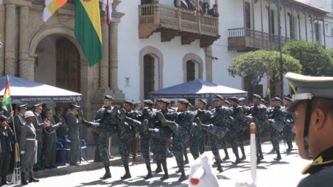 Presencia del Presidente en Sucre durante las fiestas patrias