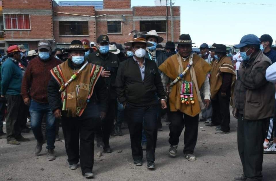 Suspensión de reunión entre gobernadores por ausencia de Jhonny Mamani