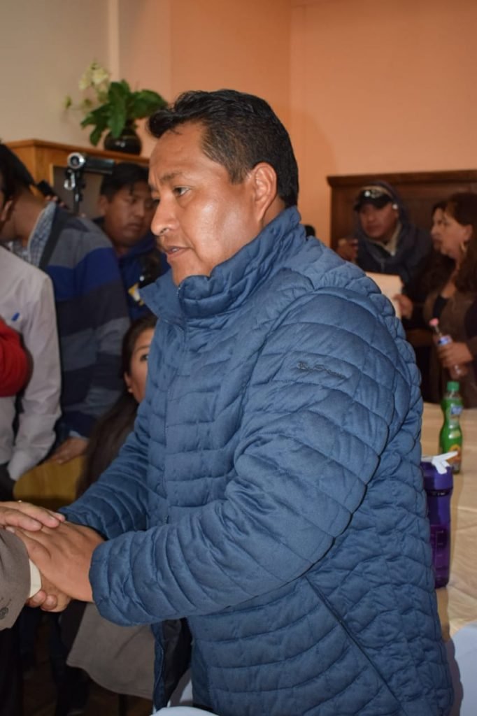 Zenón Pizarro es el nuevo gobernador de Oruro
