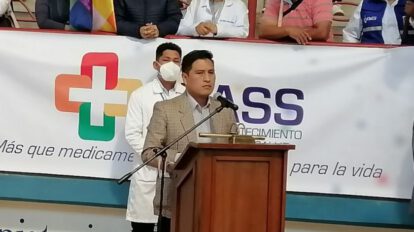 Segundas dosis de la vacuna Sputnik-V en Bolivia
