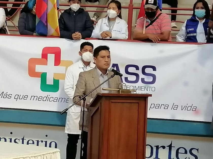 Segundas dosis de la vacuna Sputnik-V en Bolivia