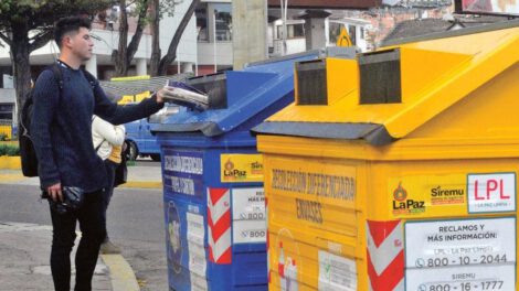 Planta de tratamiento de residuos en La Paz