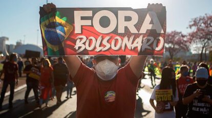 Protestas en Brasil contra Jair Bolsonaro