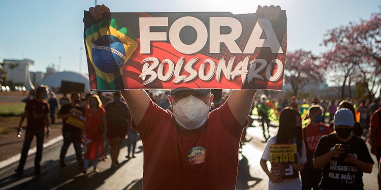 Protestas en Brasil contra Jair Bolsonaro