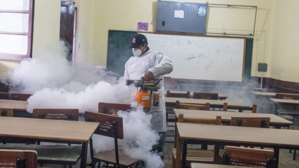 Clases semipresenciales en Cochabamba por el descenso de casos de Covid-19