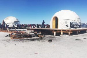 Cadinpaz condena quema de domos turísticos en el Salar de Thunupa