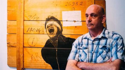 Roberto Valcárcel artista reconocido de Bolivia