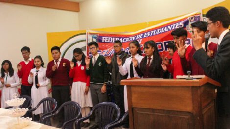 Nueva directiva de Estudiantes de Secundaria de Oruro