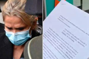 Cesación a la detención preventiva de Jeanine Añez