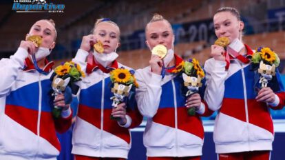 Rusia oro en gimnasia artística tras romper la hegemonía de Estados Unidos