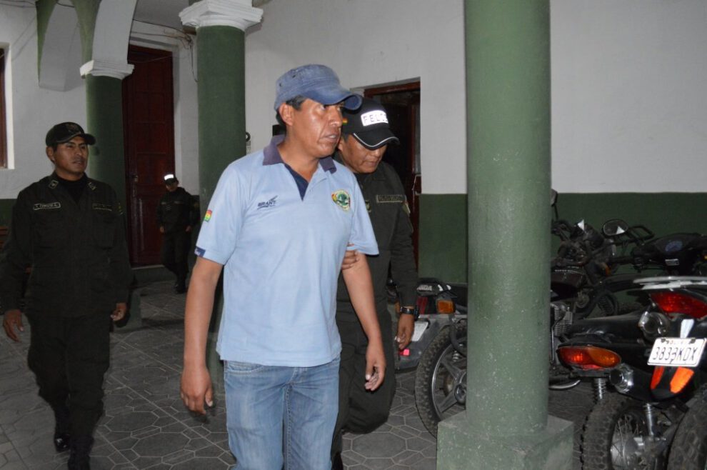 Marcelo Serrudo, secretario Ejecutivo de la Federación Departamental de Maestros de Educación Rural de Oruro