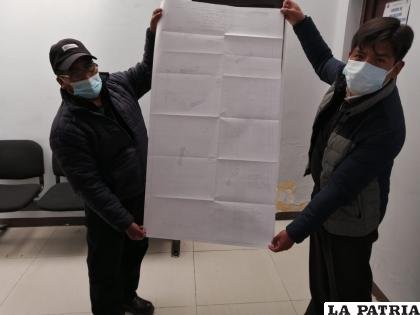 Mapa de Lipipujio que demuestra derechos territoriales en el Salar de Thunupa