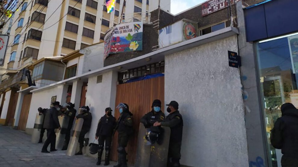 Enfrentamiento en La Paz entre civiles del área rural