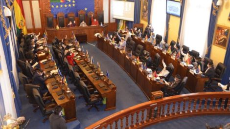 Crédito de $us 109 millones aprobado por la Cámara de Senadores