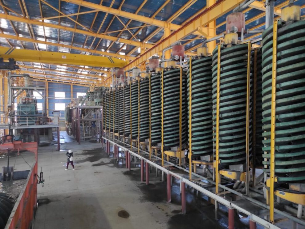 Planta Lucianita reinicia operaciones en Huanuni
