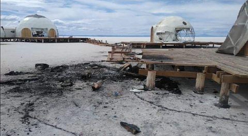 Estado de emergencia en Oruro tras ataque a domos turísticos
