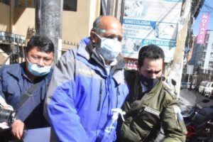 Moisés Orlando Mejía, excomandante de la Armada Boliviana