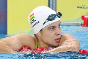 Karen Tórrez competirá en 50 metros libre en los Juegos Olímpicos