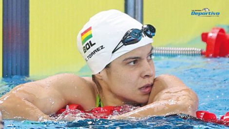Karen Tórrez competirá en 50 metros libre en los Juegos Olímpicos