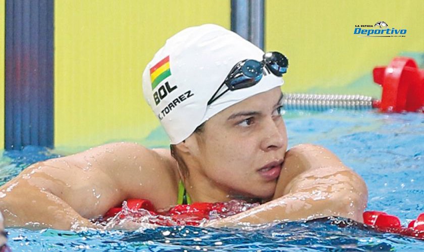 Karen Tórrez competirá en 50 metros libre en los Juegos Olímpicos