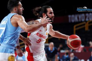 España clasifica en baloncesto tras vencer a Argentina