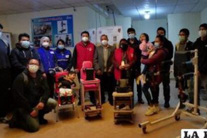 Equipos para personas con discapacidad construidos por estudiantes de Ingeniería Mecánica
