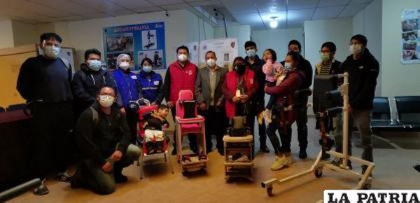 Equipos para personas con discapacidad construidos por estudiantes de Ingeniería Mecánica