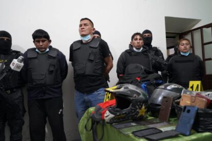 Aprehensión de antisociales en Cochabamba