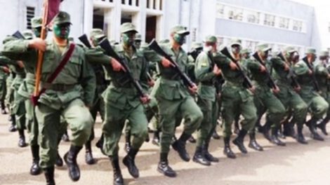 Devolución a premilitares por las Fuerzas Armadas