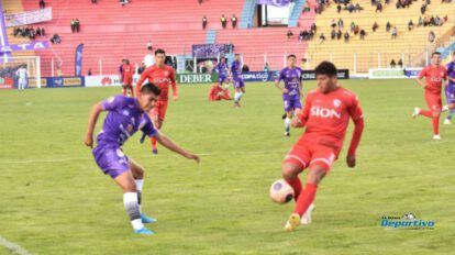 Real Potosí vs Royal Pari en el torneo Único de la División Profesional