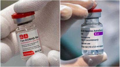 Combinación de vacunas Sputnik-V y AstraZeneca