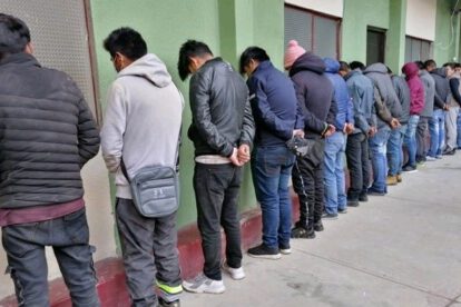 Arresto de delincuentes en El Alto