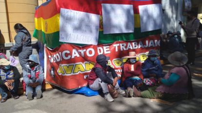 Huelga de hambre Avance de Obras
