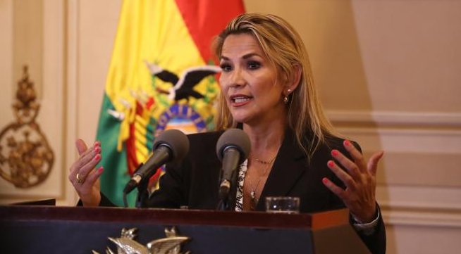 Proyecto de Ley OEP presentado por Jeanine Añez