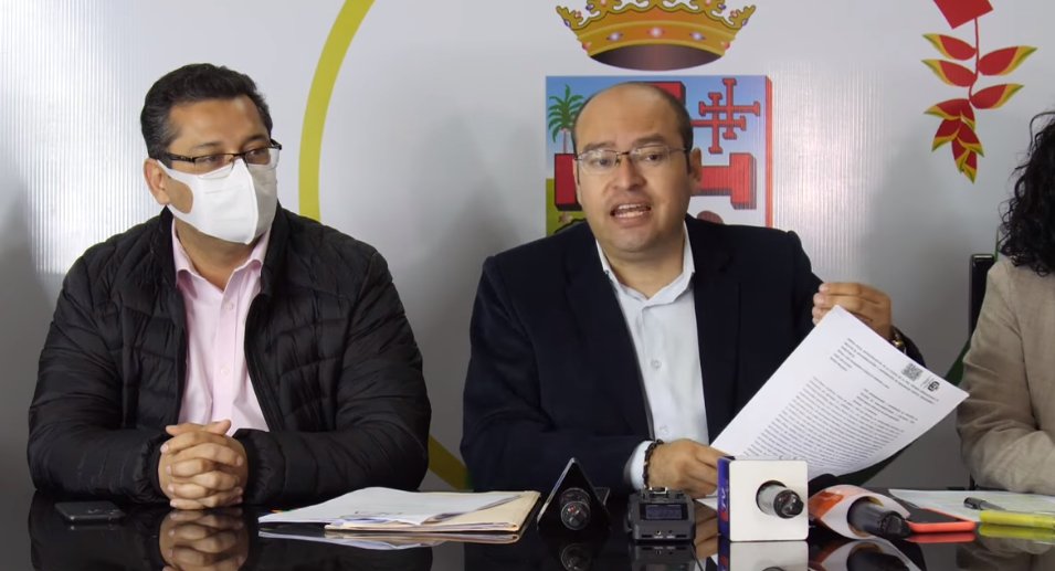 Cierre del caso fraude electoral en conferencia de prensa