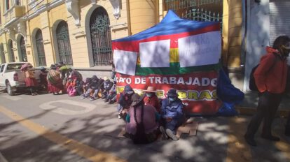 Huelga de hambre Avance de Obras