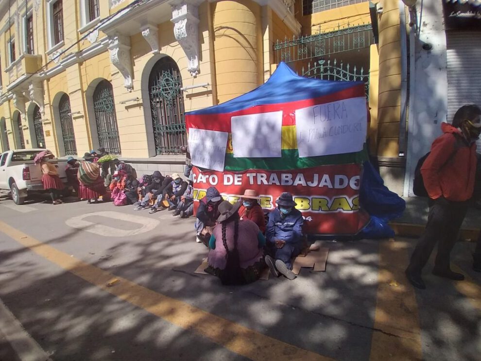 Huelga de hambre Avance de Obras