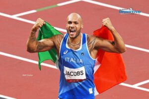 Lamont Marcell Jacobs ganó la medalla de oro en los 100 metros