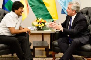 Alberto Fernández invita a Evo Morales a su acto de posesión