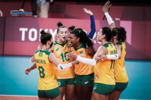 Brasil voleibol femenino avanza a cuartos de final