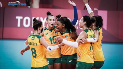 Brasil voleibol femenino avanza a cuartos de final