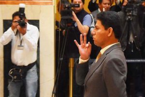 Édgar Gonzales denuncia fraude electoral en elecciones de 2019